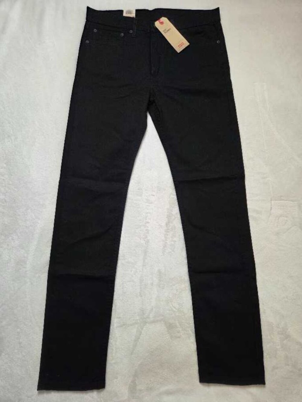 New 34x34 Levi's 510 Skinny Fit jeans in black stretch denim